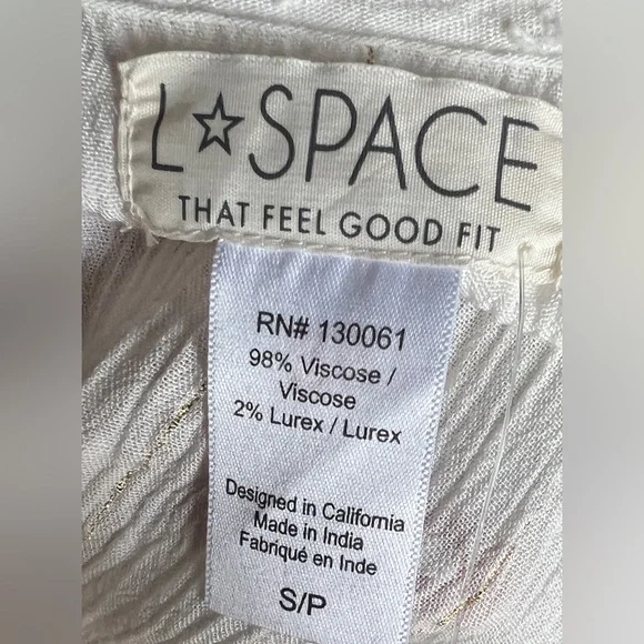 L*SPACE REVOLVE STAY GOLDEN DRESS - NWT - Picture 14 of 16